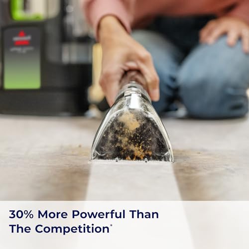 BISSELL Little Green Max Pet SmartMix Carpet Cleaner, 38572 | SmartMix Technology auto-mixes solution; self-cleaning tough stain tool; upholstery & car detailing - style: Little Green Max Pet SmartMix