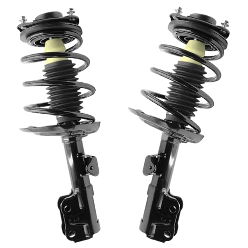 Detroit Axle - 2.5L Front Struts Kit for 2018 2019 2020 2021 2022 2023 Toyota Camry, 2 Struts with Coil Spring Assembly 2 Stabilizer Sway Bar End Links Replacement Suspension - size: 4QS471781/Sway Kit