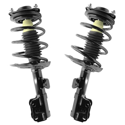 Detroit Axle - 2.5L Front Struts Kit for 2018 2019 2020 2021 2022 2023 Toyota Camry, 2 Struts with Coil Spring Assembly 2 Stabilizer Sway Bar End Links Replacement Suspension - size: 4QS471781/Sway Kit