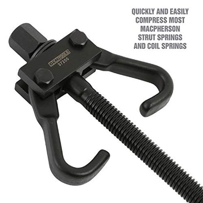 OEMTOOLS 37200 Coil Spring Compressor, Compress Coil Springs on All Passenger Trucks & Autos, Safety Tool for Installing & Removing Coil Springs, Fits Most Macpherson Coil Springs