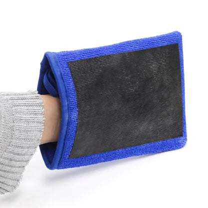 2 Pack Clay Towel Mitt 8 x 5 Inch, Microfiber Car Clay Bar Mitt for Car Detailing