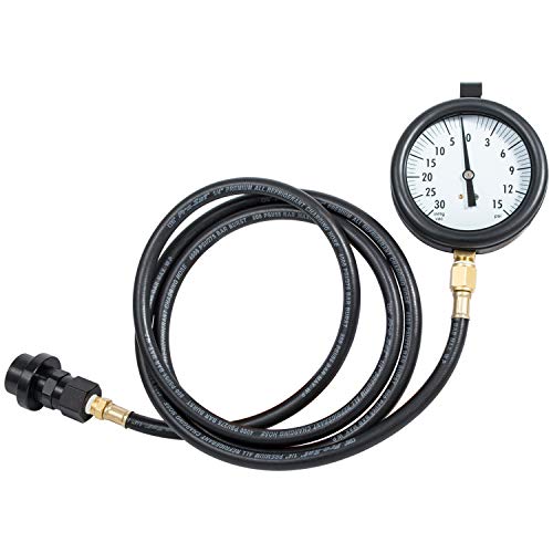 TU-32-6 Diesel Fuel Pressure Tester Kit with Test Gauge and 6Ft Hose Fit for GM 6.6L Duramax Engines