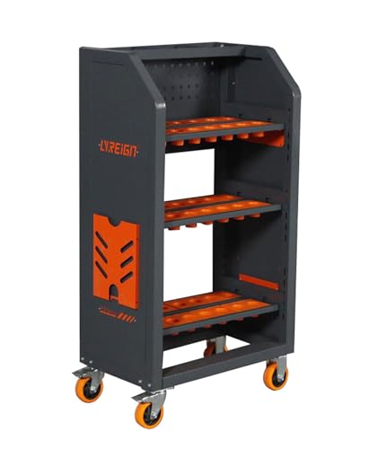 CNC Tool cart Single Side Removable CNC Tool Rack Parallel Storage Suitable for Short CNC Tool Holder CNC Trolley HSK50-96CAP - size: HSK50-96CAP