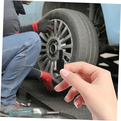 HEALLILY Vertical Jack Accessories Oil Return Valve Air Screw Oil Seal Ball Compact Hydraulic Jack Part for Automotive Repair and Construction Use