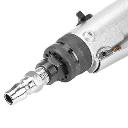 Jectse 1/4" Air Straight Pneumatic Screwdriver,1000RPM Mini Handhold Pneumatic Screwdriver Kit,Industrial Screw Driver Tool