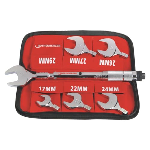 Rothenberger 175001 Torque Wrench Set, 17-29mm