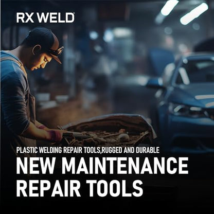 RX WELD Plastic Welding Kit,100W Plastic Welder Repair Kit
