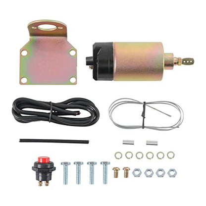JDMSPEED 60 Pound Shaved Door Handle Trunk Solenoid Popper Kit Street Rod Design to Pop Open The Toughest Doors, Hoods and Trunks 60lb - size: 60lb