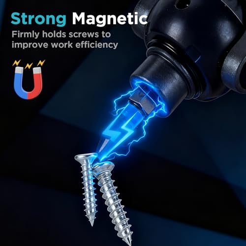 STEELITE 40 in 1 Ratchet Screwdriver Set with Detachable Handle, 180° Ratchet Head, Magnetic Tool Kit with Case for Computer, Electronics Repair, Ideal for Home, DIY, and Maintenance