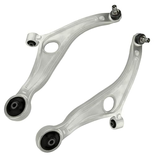 Detroit Axle - 4pc Front End Control Arms Kit for 12-15 Hyundai Sonata, 15-17 Azera, 12-16 Kia Optima, 2 Lower Control Arms w/Ball Joint 2 Sway Bars 2012 2013 2014 2015 2016 Replacement - size: 4CS48197/4PC