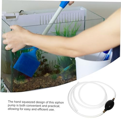 MAGICLULU Pinch The Diversion Tube by Hand Car Gasoline Siphon Pipe Pump Liquid Sucker Gas Siphon Hose Water Siphon Siphon Gas Siphon Kit Siphon Hose for Gasoline Plastic