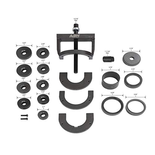 ABN Wheel Bearing Puller Kit Hub Removal Tool, Wheel Bearing Tool - Independent Suspension Roll Ball Bearing FWD RWD AWD
