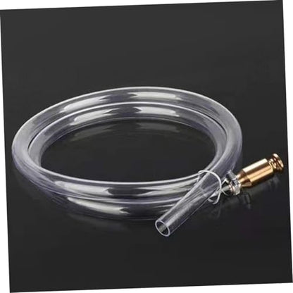 Ciieeo 1set Automatic Siphon Hose Kit Tube Copper Clamp Oil Transfer Transfer Water Siphon Hose for Cars and Use