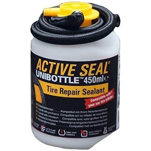 Airman Tire Repair Sealant 450ml UNIBOTTLE - Tire Sealant for Car Tire Repair, Flat Tire Repair Kit Alternative, Works with Any Tire Compressor, Emergency Tire Puncture Repair, TPMS Safe