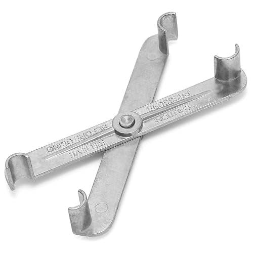 OEMTOOLS 25043 Fuel Line Disconnect Tool, For Releasing 5/16" and 3/8" Quick Connect Fuel Lines, Scissor-Style Design, Compatible with GM, Ford, Chrysler, and Mazda Vehicles - style: Scissor-Style (5/16"-3/8")