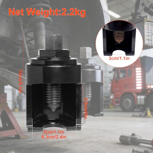 30mm Universal Truck Ball Joint Heavy Removal Tool for Semi-Truck, Van, Bus, SUV | Corrosion Resistance, Shock Resistance, Safe and Efficient, General Compatibility, High-quality Steel