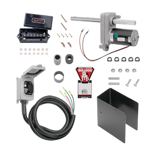 Bulldog 1824200100 Electric Powered Kit, 7500 lbs Capacity, Only Compatible with Single-Speed Square Bulldog Jacks