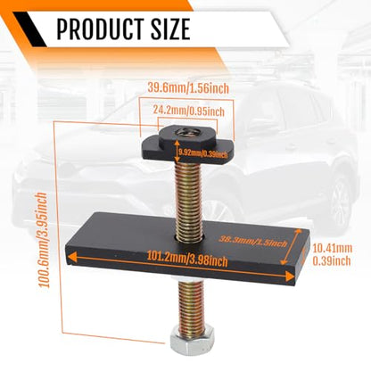 motoparty Clamshell Bearing Puller for Toyota 8" Clamshell Front CV Axle Needle Bearing Puller Tool