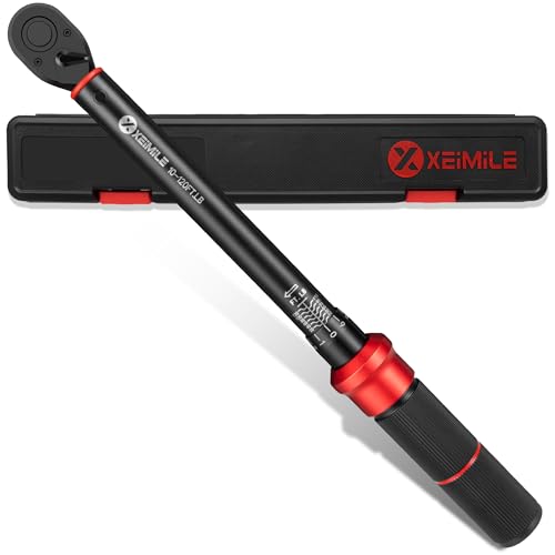 3/8-Inch Drive Click Torque Wrench-10-120 Ft-Lb for Car Motorcycle | Dual-Direction Adjustable Torque Wrench(13.6-162.6Nm), 72T Dual Range Scales, High 3% Precision for Bike,Wheel Machinery DIY - size: 3/8"DR.10-120 FT-LB