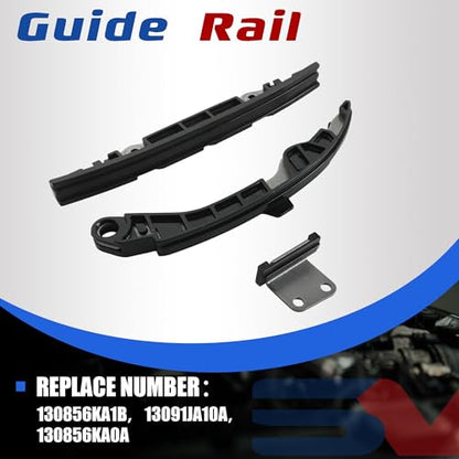 3.5L Engine VQ35DD Timing Chain Kit | Fit For Nissan Pathfinder & Infiniti QX60 V6 3.5L 2017-2024 Replace OE# 130856KA1B 130706KA1C 150436KA0A 130286KA0A - size: Timing Chain Kit 3.5L 2017-2024