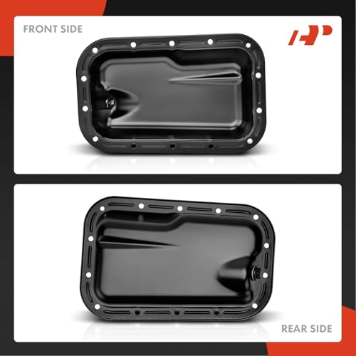 A-Premium Lower Engine Oil Pan Sump with Drain Plug | Compatible with Dodge Charger 2011-2019, Challenger 2011-2020 & Jeep Wrangler 2012-2017, Wrangler JK & Chrysler 300, 3.6L