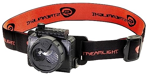 Streamlight 61608 Double Clutch Rechargeable LED Flashlight, Black, 20-Inch Beam, 120 Lumens - color: Black, style: With Alkaline Batteries