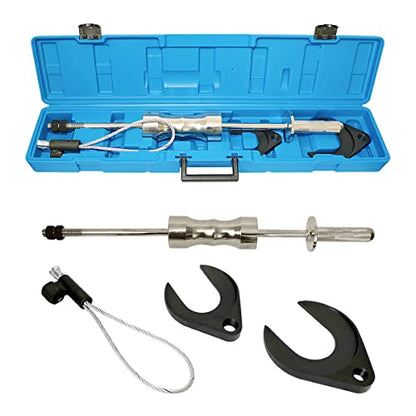 CMTOOL CV Axle Removal Tool Kit, 10 Pounds, Heavy Duty Slide Hammer Puller Set with 63mm&48mm CV Joint Fork Removing Adapter
