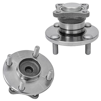 Detroit Axle - Rear Wheel Hub and Bearing Assembly Replacement for Asuna Sunfire Isuzu Stylus Geo Storm Isuzu Impulse - 2pc Set - style: 512171 x2/Pair