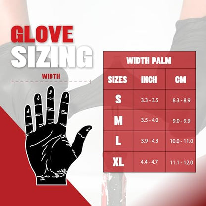 London Labs Black Synthetic Vinyl Exam Gloves Powder Free and Latex Free - size: Large, style: 1000 Count