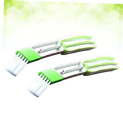 Air Vent Brush Set Car Air Conditioner Cleaning Tool Dust Brush for Dashboard Window Vent Mini Duster