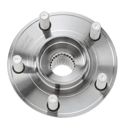Detroit Axle - 2 Front Wheel Bearing Hubs for 2013-2020 Ford Fusion, Hub Bearing Lincoln MKZ Ford Police Responder SSV Plug-in Hybrid, Replacement Wheel Bearing and Hubs Assembly Set - style: 512498 x2/Pair