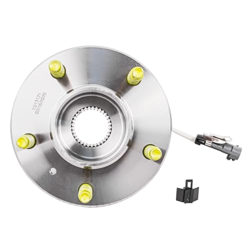 Detroit Axle - 2pc Front Wheel Bearing Hubs for 2000-2013 Chevrolet Impala | 97-08 Pontiac Grand Prix, 2006-2011 DTS, 2005-2009 Buick Lacrosse, 06-11 Lucerne, 00-05 Lesabre, Pair Wheel Bearings and Hubs - style: 513121 x2/Pair