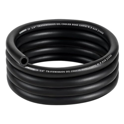 EVIL ENERGY 3/8" Transmission Oil Cooler Hose 10FT 250PSI SAE J1532 - size: 3/8 10FT
