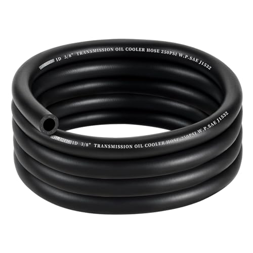 EVIL ENERGY 3/8" Transmission Oil Cooler Hose 10FT 250PSI SAE J1532 - size: 3/8 10FT