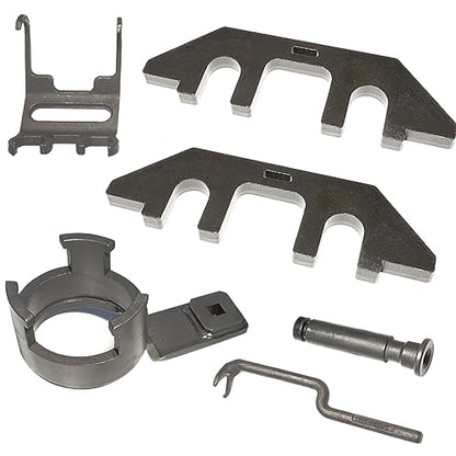 303-1655 303-1633 Camshaft Alignment Tool Vibration Damper Pulley Holder Compatible with Ford 3.5L EcoBoost V6 Upgraded F-150 Lincoln Navigator Roller Rocker Follower Remove Install Timing Tool Kit - size: 303-1655 6PC