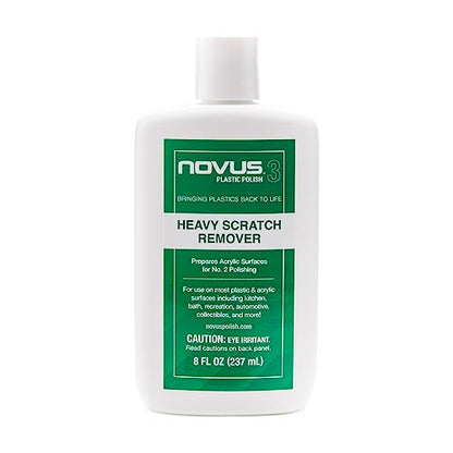 NOVUS 7082 | Heavy Scratch Remover #3 | 8 Ounce Bottle - color: #3 Heavy Scratch Remover, size: 8 Ounce