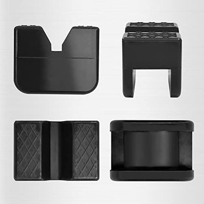 TONDA Jack Stand Pads, Universal Rubber Jack Pad Adapter, Rail Pinch welds Protector, 2 Pack - color: 2 PACK