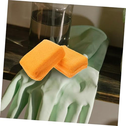 MAGICLULU Car Wax Applicator Pads Tire Shine Applicator Pad Car Buffer Attachment Cleaning Set