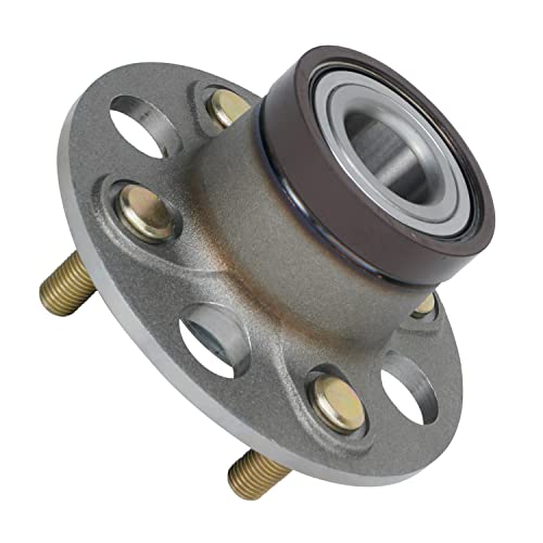 Detroit Axle - Rear 2pc Wheel Bearing Hubs for 07-13 Honda Fit, 10-14 Insight, 2 Wheel Bearing & Hubs Assembly 2011 2012 2013 Replacement Bearing Hubs - style: 512323DA x2/Pair