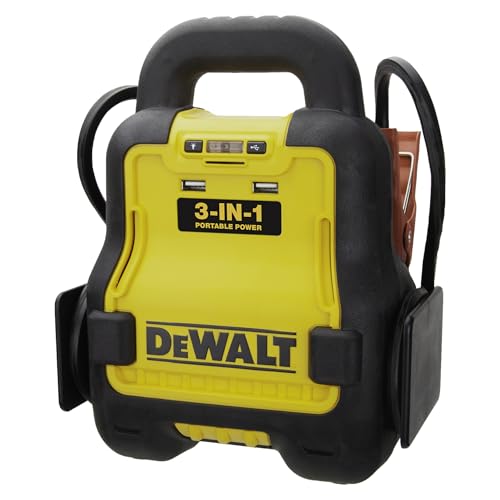 DEWALT DXAE20VBB Portable Battery Booster for Cars - style: Without Battery + Charger