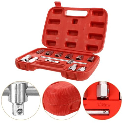 Oil Drain Plug Socket Set Chrome Alloy Material Lightweight Design Versatile Tool Oil Drain Plug Removal Automotive Industry