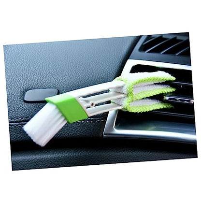 Air Vent Brush Set Car Air Conditioner Cleaning Tool Dust Brush for Dashboard Window Vent Mini Duster