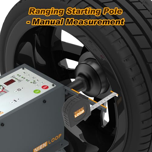 Manual Wheel Balancer Machine, Portable Wheel Balancing Tool Charged by USB