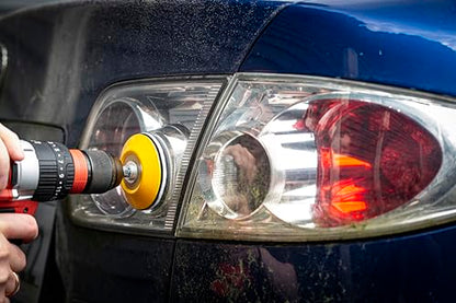 Glass Polish DIY Headlights Restoration and Polishing Kit – Permanent Headlight & Tail-Light Restoration, Restores As-New Condition and Guards Against Future Damage - GP31016