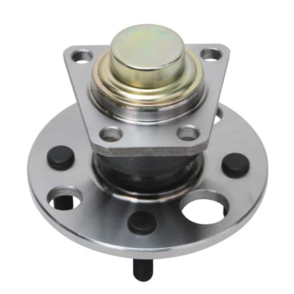 Detroit Axle - 2pc Rear Wheel Hub and Bearing for 1991-2002 Saturn SC SL SL1 SL2, 1993-2002 SC1 SC2, 1993-1999 SW1, 1993-2001 SW2, 4 Bolt W/o ABS Wheel Hub Bearing Assembly Replacement - style: 512000 x2/Pair