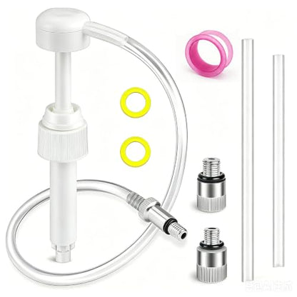 Boat Lower Unit Gear Lube Oil Pump Compatible with Mercury Yamaha Honda Suzuki Evinrude Marine Outboard and MerCruiser OMC Outdrive | Lower Unit Gear Lube Oil Pump Kit With Metal Swivel Adapters fits Mercury Evinrude Honda Outboards and MerCruiser OMC