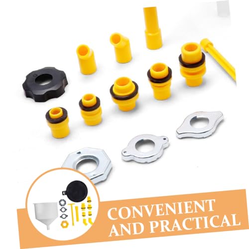 Spill Coolant Filling Funnel Kit for Radiator Bleeding Essential Tool for Antifreeze and Coolant Transfer Automotive Maintenance