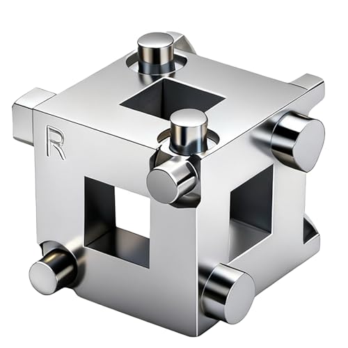 3/8" Disc Brake Piston Tool, Caliper Wind Back Cube Tool Universal Cube Brake Caliper Compression Accessory for Car Rear Disc