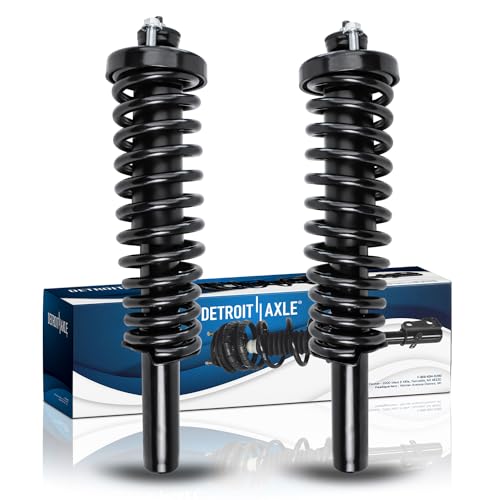 Detroit Axle - 2 Front Struts for 1996-2000 Honda Civic, 1997 1998 1999 Quick Complete Struts w/Coil Spring Assembly Replacement Suspension Shock - size: 171291L_171291R/PAIR