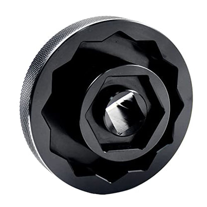 (30mm+55mm) Front Rear Wheel Axle Nut Socket Tool for Ducati Motorcycle Panigale V4, Street fighter 1098, Monster 1200 (Black) - color: Black
